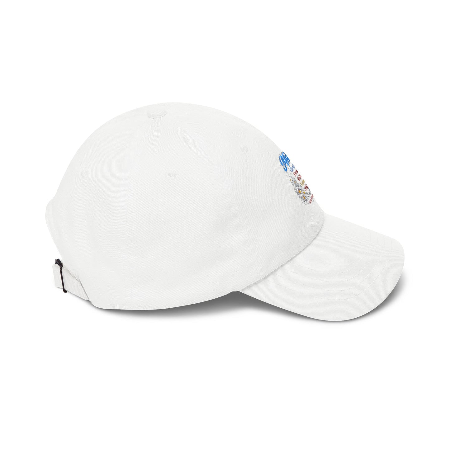 Dad Cap — 'Mother' Floral Word-Cloud Embroidered Baseball Hat