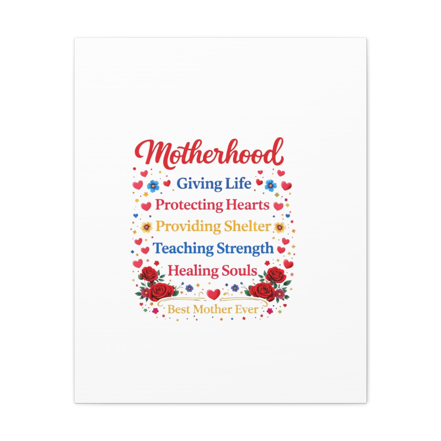 Mother Gives Life Mother's Day Floral Apron