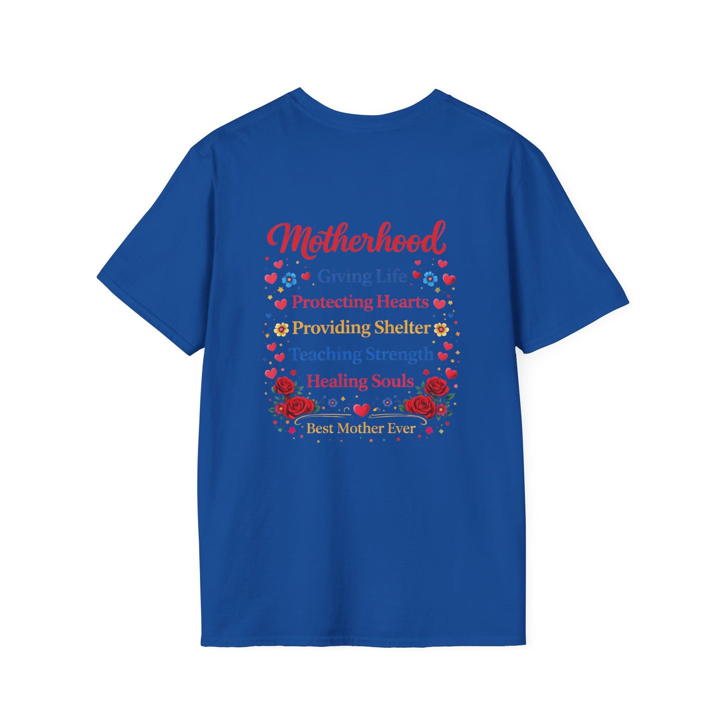Mother Gives Life Floral Mother's Day T-Shirt