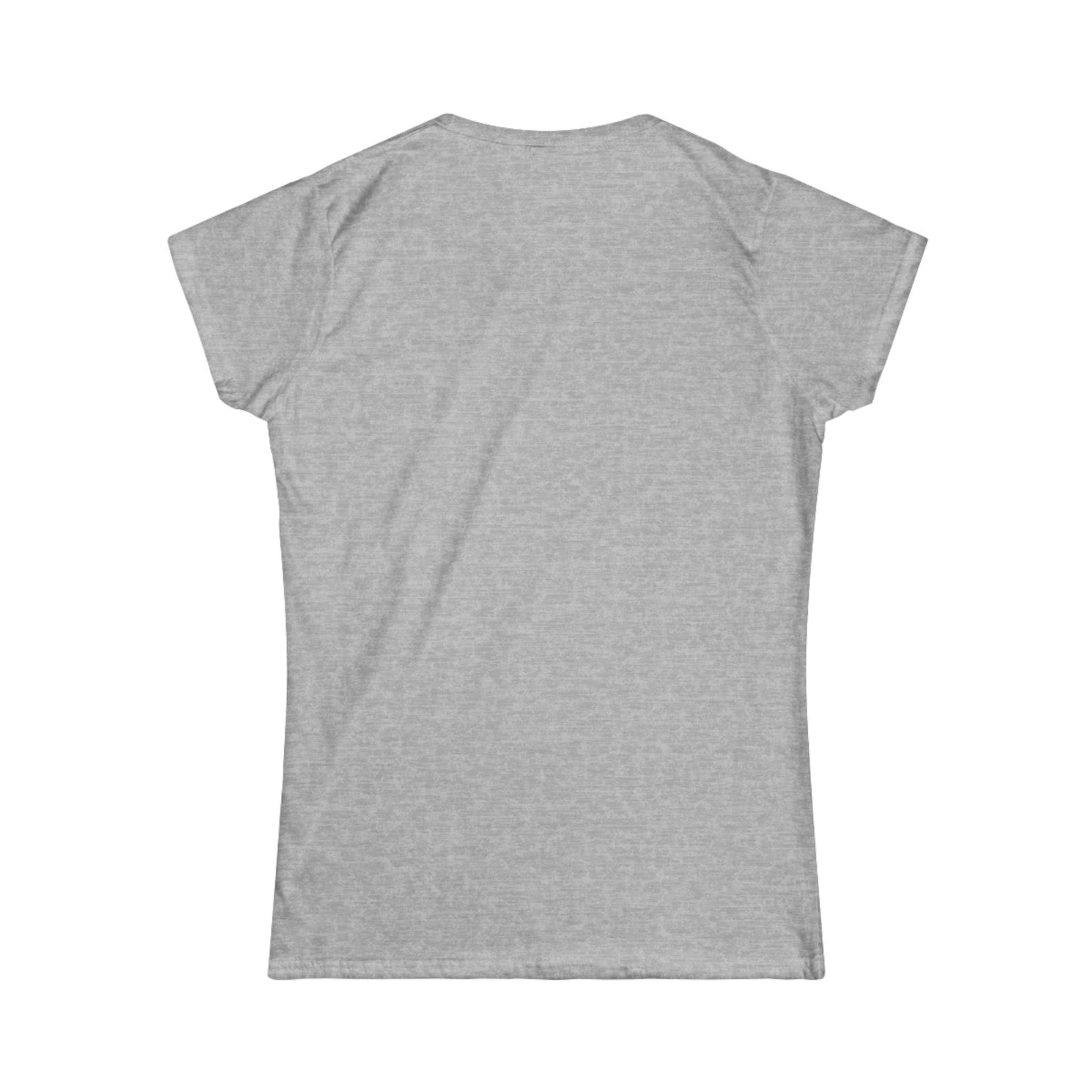 Women's Tee — "Behind Every Trucker Is a Strong Woman" Romantic Trucker Wife Shirt